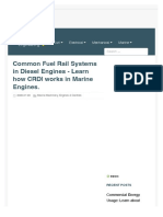 Common Fuel Rail Systems in Diesel Engines - Learn How CRDI Works in Marine Engines. - Bright Hub Engineering