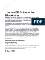 The WIRED Guide To The Blockchain