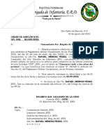 Orden de Sancion Disc: OFI. SUB. NO.069-2022