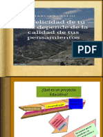 Slides of Proyectos Educativos