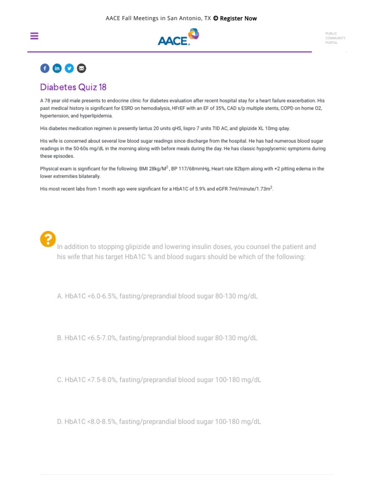 Clinical Case Quizzes - American Association of Clinical Endocrinology ...