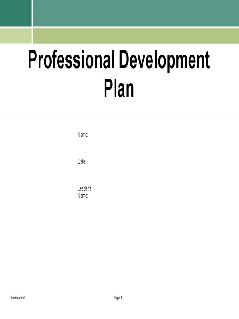 professional-career-development-plan-pdf-goal-organizational-behavior