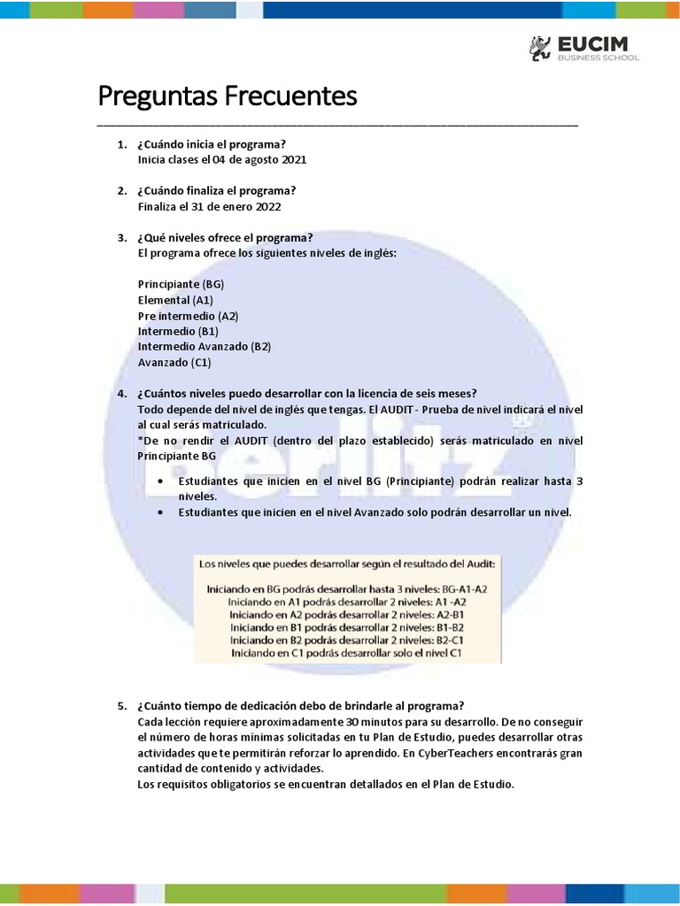 Preguntas Frecuentes | PDF | Finanzas y dinero