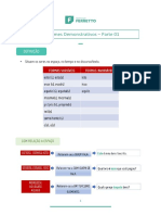 Pronomes Demonstrativos - Parte 01