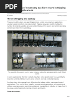 Master Trip Relay 86 Overview | PDF | Relay | Inductor
