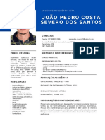 Currículo - João Pedro Severo - Eng. Elétricista