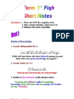Learn Islam-FB Course Term1 Fiqh SN