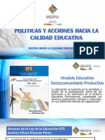 Expositor Edgar Pary Chambi - Políticas y Acciones para La Calidad Educativa - 01-09-2022