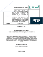 Informe técnico APU NP No. 013 Codo 90° CxE PVC sanitaria D=4