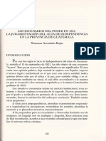 La juramentación de la independencia en Guatemala 1821