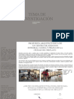 Tema de Investigacion