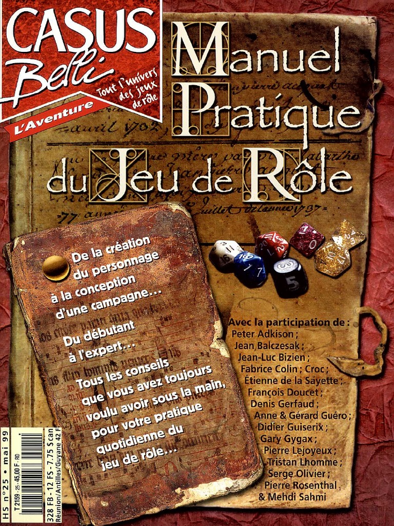 Magazine Casus Belli Hors-Série N°4 - Jeu De Rôle Grandeur Nature (GN), Occasion