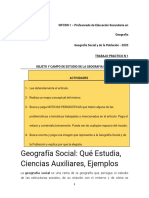 Temas Que Estudia La Geografia Social