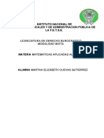 Matematicas Aplicadas Al Derecho