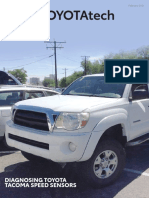 Diagnosing Toyota Tacoma Speed Sensors with Freeze Frame Data