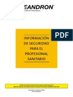 Riesgo de Microembolismo Pulmonar Oleoso Por Inyección Intramuscular - Recomendaciones