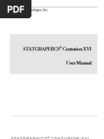 Download Stat Graphics Tutorial by Rodrigo Cesar SN59082098 doc pdf
