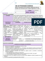 Ficha de Actividades Diarias 18-03