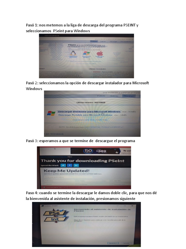 Actividad 6 Progrma PSeint.. | PDF | Informática