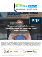 ObservatorioNuestra Mirada LGBT No.1 Enero Marzo 2022