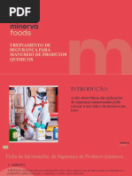 Treinamento de Segurança Para Manuseio de Produtos Quimicos