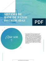 Sistema de Base de Datos Distribuidas