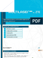 Multilaser PRO by ZTE - Provisionamento - Cenário Triple Play - C610