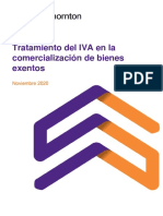 Tratamiento Del Iva en La Comercializacion de Bienes Exentos