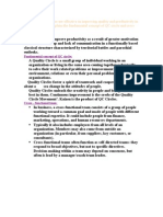 Q.2-Why Small Teams Are Effective in Improving Quality and Productivity in The Organization. Explain The Fundamental Concept of QC Circle and Cross Functional Teams