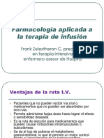 farmacología aplicada a la teperatia de infusión congreso Perú sep 2011