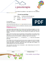 Contrato Psicoterapia Infantil (Modelo)