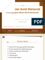 Perlengkapan Surat Menyurat (2007) Plus Pembahasan