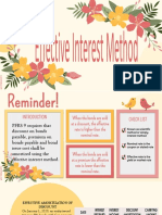 Effective Interest Method