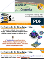 Teledetección o Percepción Remota