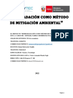 Biodegradación Como Mètodo de Mitigaciòn Ambiental