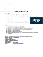 UI CIM-Engineer