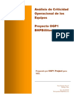 Análisis Criticidad OGP1 Project