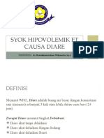 Presentation Syok Hipovolemik