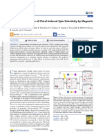 Assessing The Nature of Chrial-Induced Spin Selectivity by Magnetic Resonance (2021)