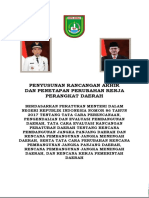 Modul Cetak Program Pendanaan RENJA