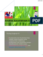 Materi Analisis Kecelakaan Kerja