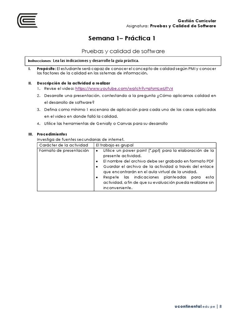 Semana 1 - Práctica 1 | PDF | Crecimiento personal y profesional | Negocios