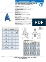 VAL COMPUERTA TF RSGV F DN40 600 Volante