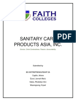 Sanitary Care Products Asia Inc.