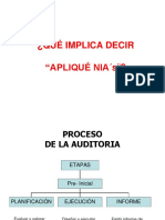 4 - Que Implica Decir, Aplique NIAS