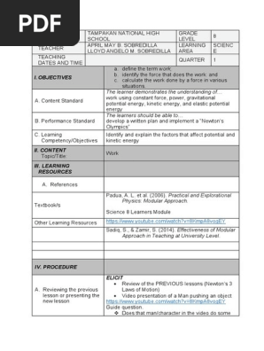 SEMI-DETAILED-LESSON-PLAN-7es-FORMAT-Topic_WORK