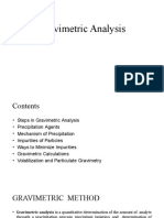 Gravimetric Analysis Methods Guide