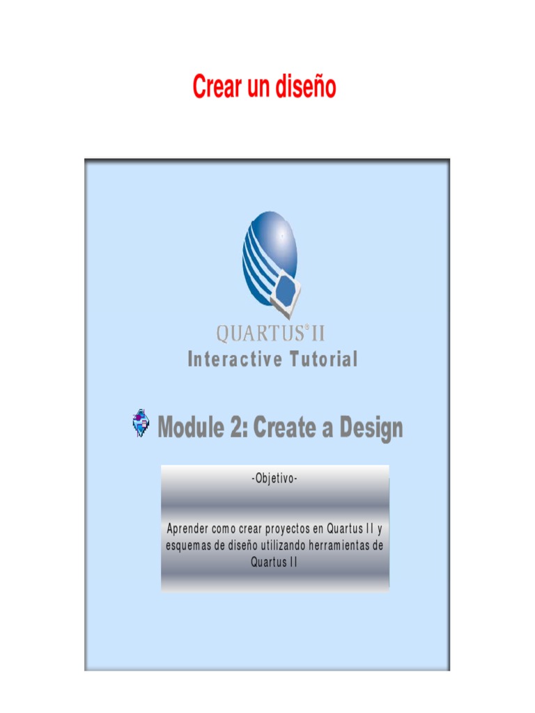 Tutorial de Diseño en Quartus II | PDF | Archivo de computadora ...