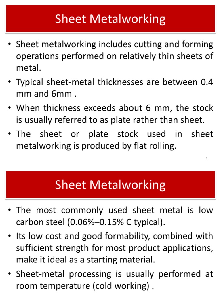 L20 Sheet Metal PDF Sheet Metal Metalworking