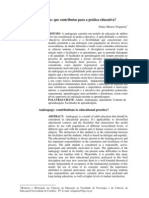 A Andragogia - Que Contributos para A Prática Educativa